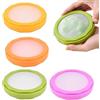 jamgeery Coperchi In Silicone Per Verdure | Copriortaggi per Frigo - Ermetici Riutilizzabili Salva Ortaggi Per Cipolle Formaggio Avocado Limone Preparazione Insalate e Campeggio
