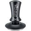 BLUCO 51/53/58 mm - Tamper per espresso a molla, in acciaio inox, base piatta per baristi (nero, 58 mm)