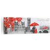 ARTTOR Stampe da Parete 160x50 cm Quadro su Tela Architettura Bianco e Nero - 3153