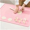 HIKPACKER Tappetino da Pasticceria in Silicone 80 x 60 cm per Pasticceria, Rosa | Tappetino Silicone Cucina, Spianatoia Silicone, Tappetino per Impastare, con Misure, Antiaderente, Antiaderente