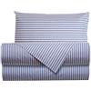 Smart Deco Home Completo letto lenzuola federe letto stampa fantasia 100% Cotone Made in Italy SINGOLO RIGA MINI BLU
