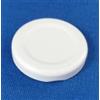 TimboGlass Capsule tappi coperchi bianco twist-off 70 mm, conf 100 pezzi per vasetti e barattoli in vetro