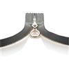 BLRTKFO 2 pz 3# Cerniera in metallo 15/20/30/40cm Chiusure lampo per borse porta abiti Accessori per cucire, 30cm