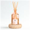 Candle Street Grazie - Grazie Mamma | Profumatore per Ambienti Vaniglia, Cannella e Mela Cotta | Bastoncini Diffusori a Base Naturale | Made in Italy | Elegante per Casa e Ufficio | Idea Regalo Donna Relax (Grande)