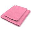 Tata Home Set Composto da 3 Ascugamani da Bagno Telo Doccia Salvietta Viso e Ospite in Cotone da 350 Gr/mq Colore Rosa