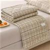 ZCXRYFL Trapunta in Cotone- Piumino Estiva Sottile E Fresca- Trapunte Patchwork, per Coperta da Divano/Lenzuola Ispessite, per Le Serate Calde, Cotone EsternoInterno (Single: 150X200cm,A)