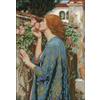 max stitch design The Soul of Rose - Kit per punto croce, 14 ct, 198 x 288 punti, 48 x 63 cm