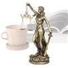 jamgeery Statua Della Giustizia Per Scrivania - Figurina In Resina Decorativa | Scultura Della Bilancia Della Giustizia,Per Casa Ufficio Studio Salotto Camera Da Comodino Libreria Scaffale Davanzale