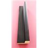 Artecentro Cornice per tela - cornici in legno per quadri - cornice a cassetta - varie dimensioni (Nero, 30 x 40)