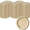 Pullmer Coperchio per bicchieri da 53 mm, tappo a vite, coperchio Twist-Off (oro, 50 pezzi)