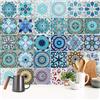YiliYa 30 Pezzi Adesivi per Piastrelle, Creative Casa Décor Adesivo, Impermeabile PVC Autoadesivo Decorazione, Adesivi Pavimento per Bagno Cucina Parete Fai da Te(15x15cm)