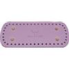 Kobeleen Fondi per Borse Fatti a Mano con Base per Borsa Rotonda Ovale in Pelle a 44 Fori Accessori per Borse all'Uncinetto Fai-da-Te per Borse a Maglia Borse a Secchiello