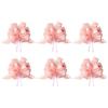 BinPhorm Grandi Fiocchi Regalo,6 PCS Archi Avvolgere Nastro Coccarde per Pacchi Regalo per Matrimonio Cesto di Fiori Regalo Auto Decorazione San Valentino Compleanno Laurea Decorazione Regalo