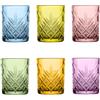 PASABAHCE 5877606 6 Bicchieri Timeless Liquore, Colori Assortiti, Cl 06