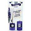 SUAREZ Sweet Home Collection Home Fragrance Profumatore Ambienti Bastoncini 100ml Piu Candela Profumata 135 grammi, Lavanda