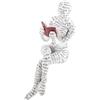 Marhynchus Statuetta in Resina con Donna Che Legge Innovativa Statua da Donna con Lettura in Pasta di Cellulosa Ornamenti per Scaffali per Libri Figurine(D)