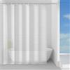 Gedy | Lens Tenda Doccia in Peva, Finitura Bianca, Dimensioni 200 x 240 x 0,1 cm e Peso 0,495 kg