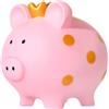 INCETUE Salvadanaio a forma di maialino portafortuna per bambini, grande e carino salvadanaio per matrimonio, Natale, Halloween, regalo di compleanno (rosa)