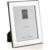 ARTÉ 13x18 Cornice per foto, Made in Italy, elegante placcata in argento, Silver Plated antiossidante, Bellissima cornice in Silver Plated con retro in legno mogano 108Z/13x18