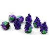 QIUMING 20 pezzi Uva Artificiale Frutta Decor in resina Uva artificiale in resina simulazione artificiale uve finte per Decorazioni di Ornamenti di Artigianato Fai da Te