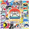 VARACL Set di 50 adesivi per videogiochi, per bambini e adulti, impermeabili, per giochi per bambini, bottiglie d'acqua, decorazione per laptop, decorazioni per feste di compleanno