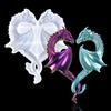 Zayookey Drago Stampo in Silicone Animale Stampi in Resina 3D Stampi in Silicone in Resina Epossidica Couple Dragon Silicone Molds per Fai da Te Murale Casa Tavolo Decorazione (Dragon Shape B)