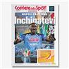 Generico Tela Personalizzata Stampa Prima Pagina Napoli Campione D'Italia Corriere Sport Idea Regalo Tifosi Napoletani Forza Napoli 1926 Terzo Scudetto Quadro Poster Arredamento Casa Made In Italy 30x40cm
