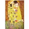 1art1 Gustav Klimt Poster Il Bacio, 1908 Stampa 91x61 cm