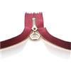BLRTKFO 2 pz 3# Cerniera in metallo 15/20/30/40cm Chiusure lampo per borse porta abiti Accessori per cucire, 20cm