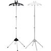 Amesor 2 Pz Appendiabiti A Vapore Verticale, Supporto Telescopico Pieghevole per Stiratura A Vapore, Altezza Fino A 1,6, con Supporto Stabile A 4 Angoli, Supporto Stiratura Vapore Verticale per Casa