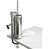 Wiltec Insaccatrice per salsicce da 3,5 l, 15/19/22/25 mm, Macchina manuale riempi salsiccia