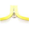 BLRTKFO 2 pz 3# Cerniera in metallo 15/20/30/40cm Chiusure lampo per borse porta abiti Accessori per cucire, Giallo, 30cm