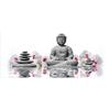DCIDBEI /110 x 50 cm rotondo diamante pittura statua buddha, ricamo diamante kit completo Phalaenopsis, DIY 5D Puzzle diamante astratto, cristallo arte decorazione parete camera da letto bambino idea