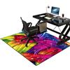 Tkuhknag Tappetino per sedia da ufficio, Tappeto per Sedia Gaming, Tappetino Pavimenti per Parquet Antiscivolo, 130 x 160 cm Tappeto Salvapavimento Antiscivolo, Multiuso Tappetino protettivo per pavimento