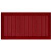 By Suardi Tappeto arredo Suardi Modello Stripes Alta qualità Made in Italy Varie Misure e Colori (Rosso, 55X140)