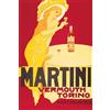 empireposter Martini - Vermouth Torino - Retro Plakat Druck - Poster Grösse 61x91,5 cm + 1 Ü-Poster der Grösse 61x91,5cm