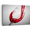 ARTTOR Quadro su Tela 100x70cm Stampe da Parete Bere bicchiere vino Grandi Decorazione Murale Camera da Letto Cucina 1 pezzo Quadri Moderni Soggiorno Grafica Immagini Wall Art Canvas AA100x70-2258