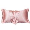 Michear Federa in seta di gelso naturale, per la salute dei capelli e della pelle, dimensioni standard, 48 x 74 cm, morbida, liscia, rinfrescante, in seta di alta qualità, per dormire (rosa)