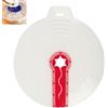 RPHONGHONG Paraspruzzi ciotola per mescolare, coperchio universale in silicone, coperchio per ciotola di miscelazione per montare uova e panna montata, impedisce fastidiosi schizzi dell'impasto durante la