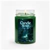 Candle Street | Candela Profumata "Echi Smeraldo" | Pino, Muschio Bianco e Anice Stellato | Cera Naturale, Collezione Horror Stories | Profumo Boscoso e Incantato