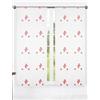 HOME ZEN HOUSEHOLD LINEN Tende cucina a vetro 2 pezzi, 60x150 cm e 60x240 cm, con Passanti, per Cucina e Bagno, trasparenti, per finestra, porta finestra (Bordeaux, 60x240 cm)