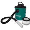 VONROC Aspiratore per ceneri 1600 W, serbatoio da 20 l