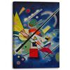Printed Paintings Stampa su Tela Wassily Kandinsky - Immagine Blu (1924)