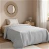 Gabel Copriletto 100% Matrimoniale Leggero Jacquard Hugo (MERCURIO)
