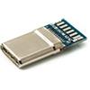 System-S Adattatore USB 3.1 tipo C maschio a breakout board PC cavo fai da te