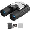 Generico Binocolo trasparente con impugnatura antiscivolo Binocolo professionale ampio raggio con scarsa illuminazione per osservazioni in classe Adatto bambini