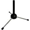 QOXEZY Treppiede compatto per sassofono, portatile, per clarinetto, flauto, oboe, robusta base in metallo, design antiscivolo, per viaggi, 17 cm