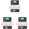 NeaxgeandX 3 set di schede di memoria compatibili con Bluetooth MP3 Decodificatori LCD Lettore musicale Modulo audio Scheda a infrarossi Altoparlante Sostituzione esterna Decodifica