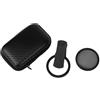 RemixAst Kit obiettivo fotocamera per telefono da 52 mm con filtro CPL, attacco polarizzante antiriflesso, lenti mobili in vetro alto, clip 10 x 5 x 5 cm (52 mm CPL)