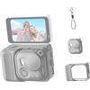Generisch Custodia flessibile in silicone, adatta per Tiny Action Device Slip Easy Cover per fotocamera sportiva